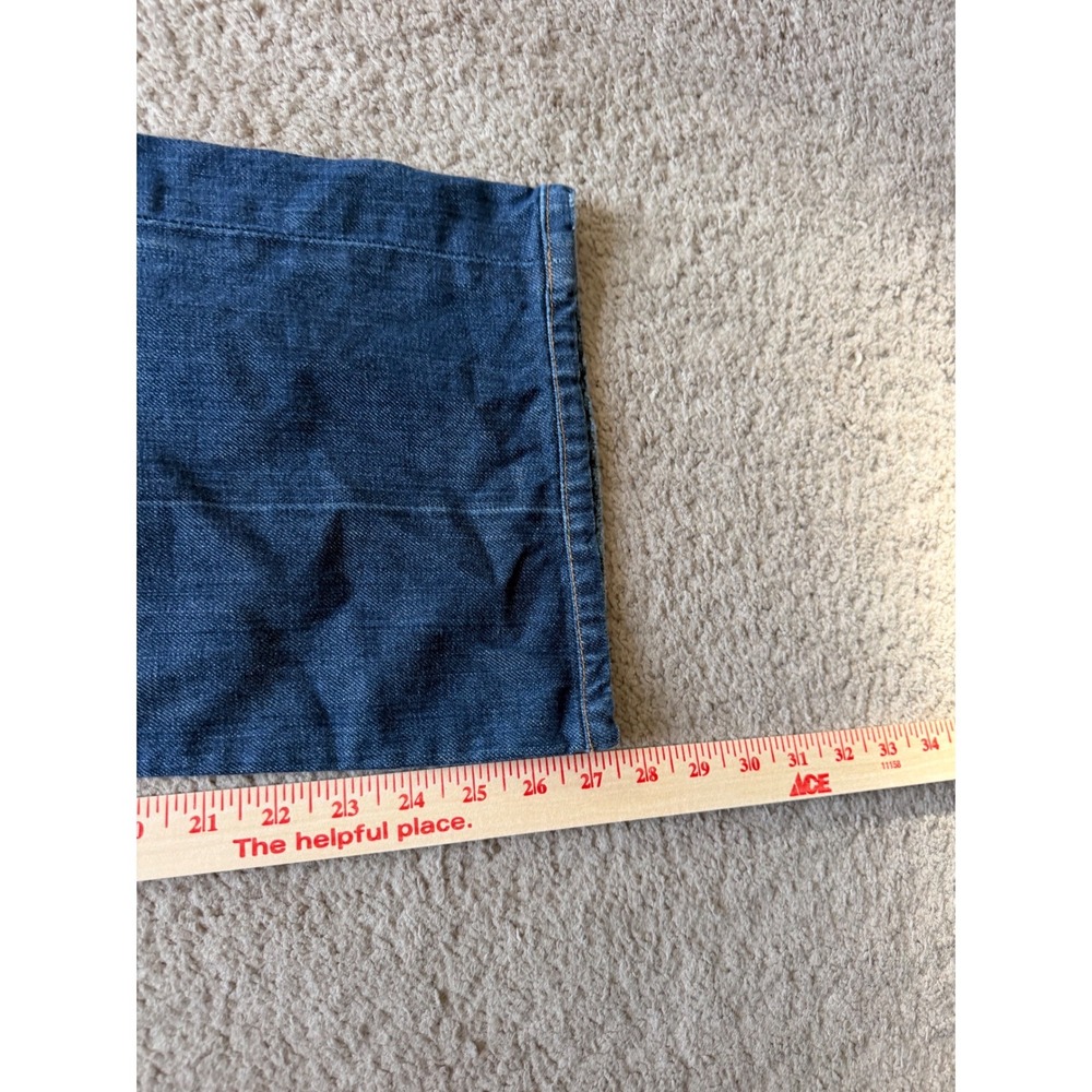 7 For All Mankind A Pocket Jeans Mens 38 Blue Medium Wash Straight Leg T530061U - Picture 9 of 9